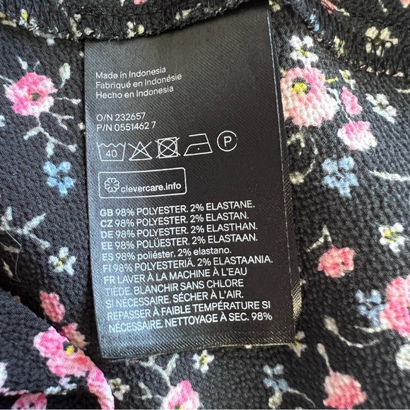 H&M Crêped Dress Size 14 - Picture 12 of 17